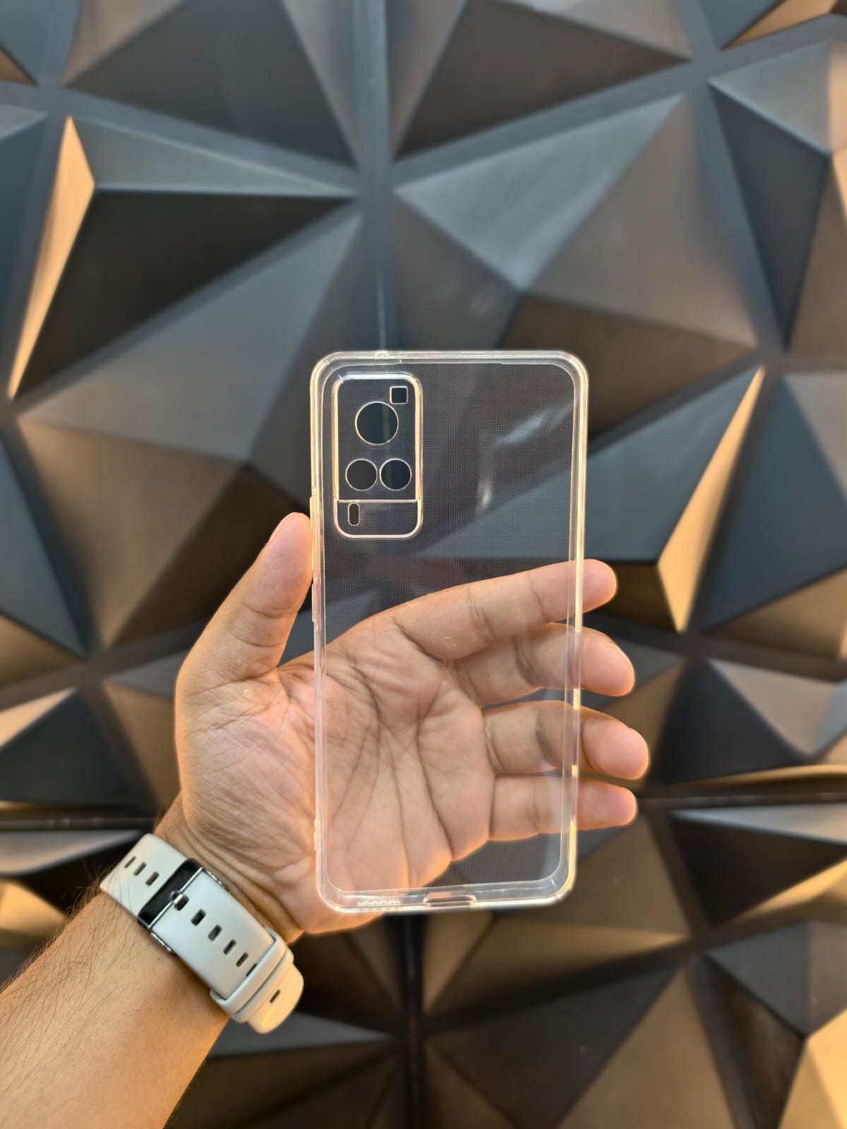 Vivo X60 Transparent Case